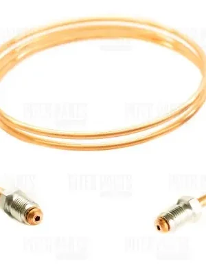 Objednat Nyní Piter Parts PPH017 A-A Měděná brzdová trubka s koncovkami TYP A-A 17cm M10x1