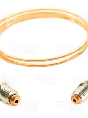 Originální Piter Parts PPH070 A-C Měděná brzdová trubka s koncovkami TYP A-C 70cm