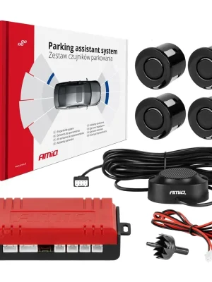 Amio 01567 Parkovací asistent Buzzer 4 senzory černé Nejlepší Cena