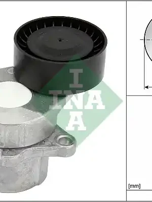 Napínák, žebrovaný klínový řemen INA 534044410 Autentický