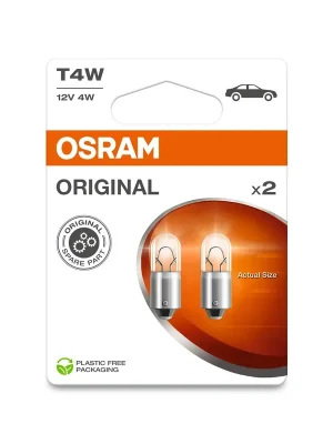 Výhodná Nabídka Osram 3893-2BL Žárovka 12V T4W BA9s