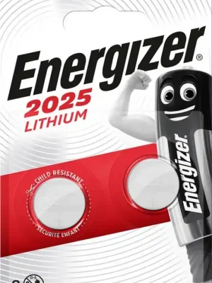 Energizer Lithiová knoflíková baterie - CR2025 2 ks Cenová Bomba