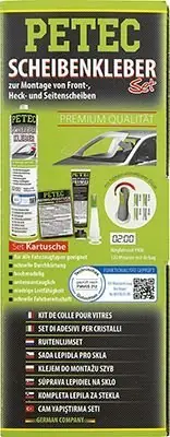 PETEC 83333 Sada pro lepení skel do karosérií Nejlepší Volba