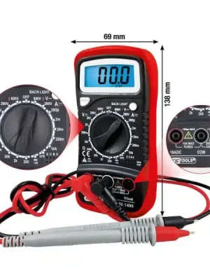 KS Tools Digitální multimeter včetně zkušebních hrotů Nejlepší Cena