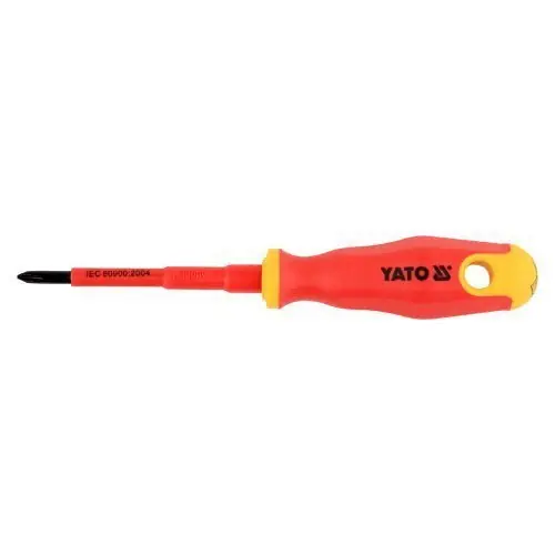 Nejlepší Volba Yato Šroubovák křížový PH1 x 80 mm izolovaný 1kV YT-2822