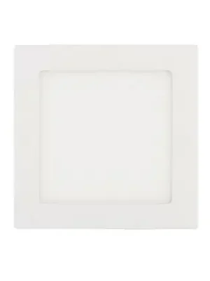 Zapuštěný čtvercový LED panel bílý 18W Cenový Hit