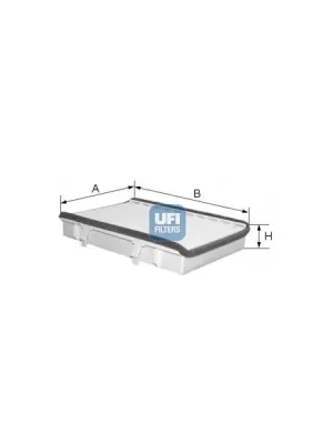 Filtr, vzduch v interiéru UFI 53.071.00 Top Prodej