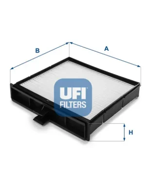 Filtr, vzduch v interiéru UFI 53.106.00 Originální