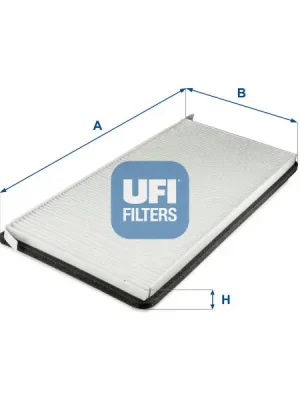 Filtr, vzduch v interiéru UFI 53.319.00 Cenově Výhodný