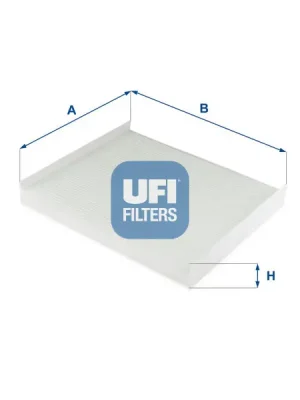 Filtr, vzduch v interiéru UFI 53.331.00 Ihned K Objednání
