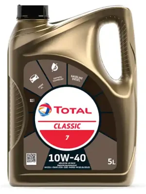 Motorový olej Total Classic 7 10W-40 5 l Koupit Online