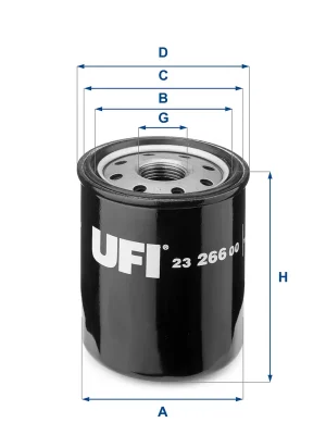 Expresní Doručení Olejový filtr UFI 2326600