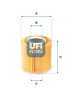Olejový filtr UFI 2515000 Časově Omezené