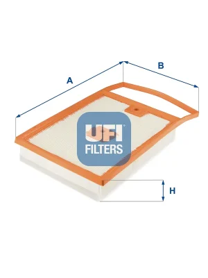 Vzduchový filtr UFI 3069200 Expresní Doručení