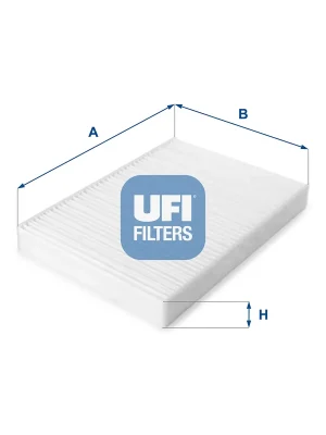 Horká Nabídka Filtr, vzduch v interiéru UFI 5320600
