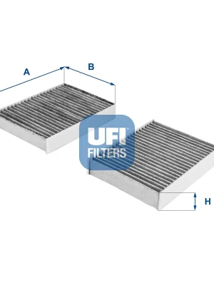 Filtr, vzduch v interiéru UFI 5410400 Nakupujte Hned