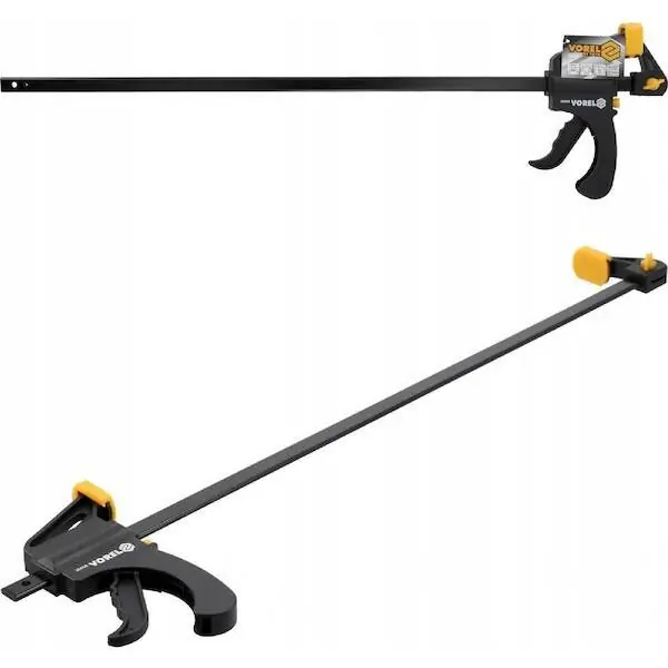 Rychlé Dodání Vorel TO-38407 Svěrka upínací 450mm plastová
